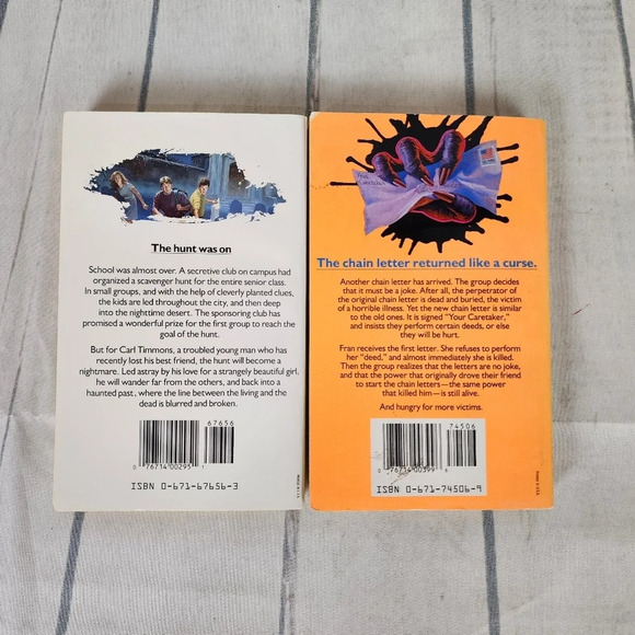 Vintage 80s 90s Christopher Pike Horror Paperback Novels Teen Fiction Set of 2 - Picture 6 of 8